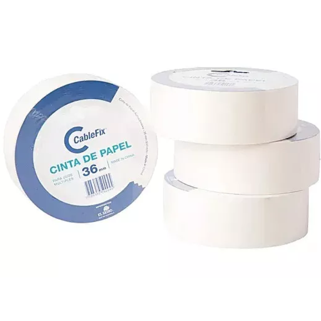 GANDINI-PINTURERIA-CABLEFIX-CINTA DE PAPEL 36MM